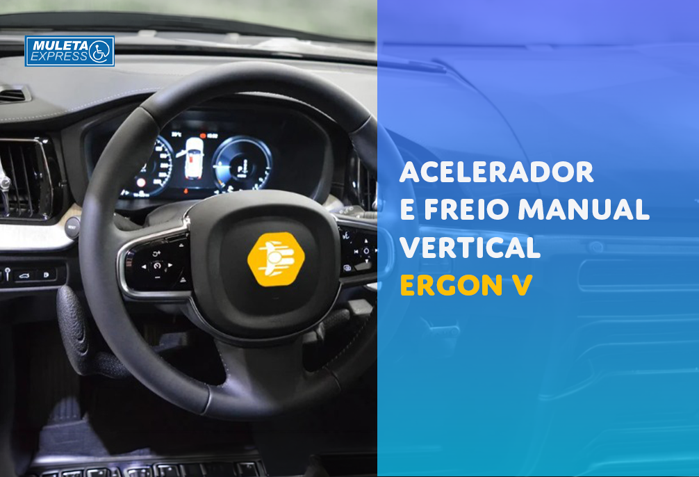 Acelerador e Freio Manual Ergon Vertical — ERGON V